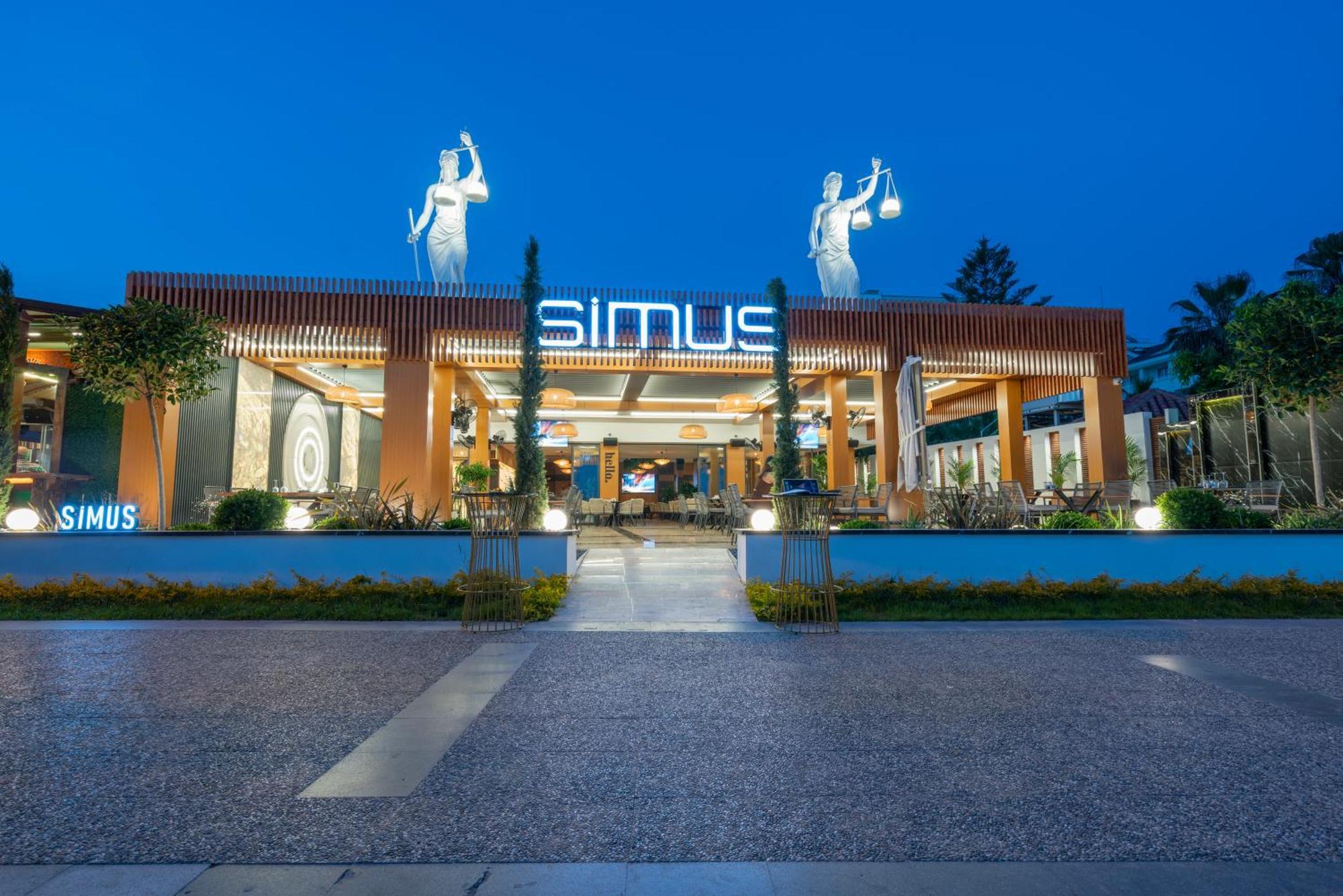 Simus Beach Hotel Side Exterior foto